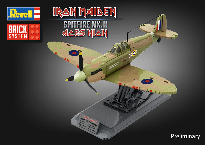 Revell Iron Maiden Spitfire MK.II Aces High