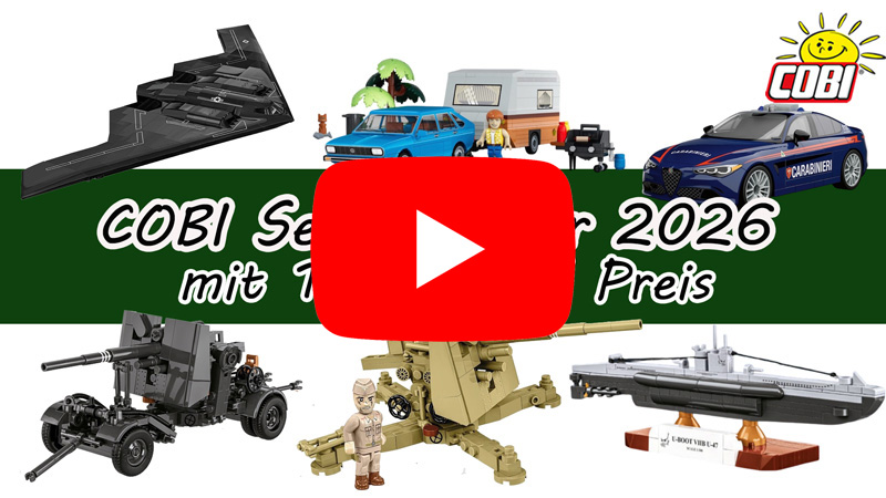 COBI Neuheiten Januar 2026 Video