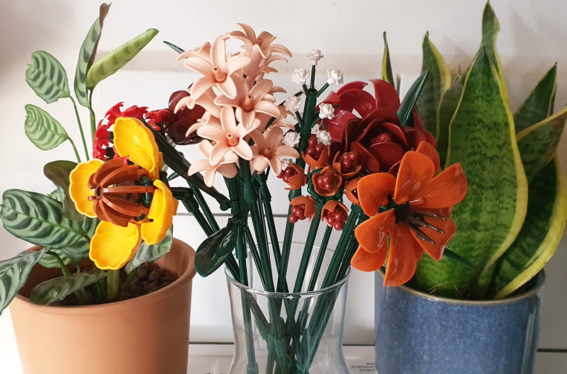 BRIXIES Plus Herbstzauber Blumenstrauß