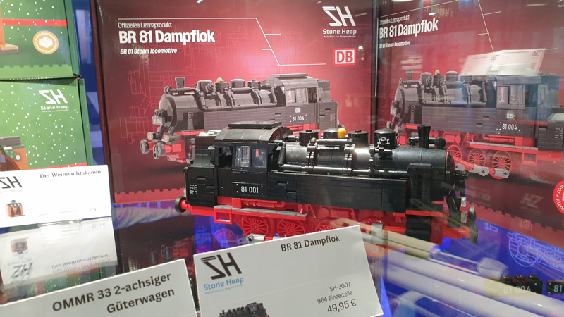 Stone Heap Nürnberger Spielwarenmesse 2026 SH-3007 Dampflok