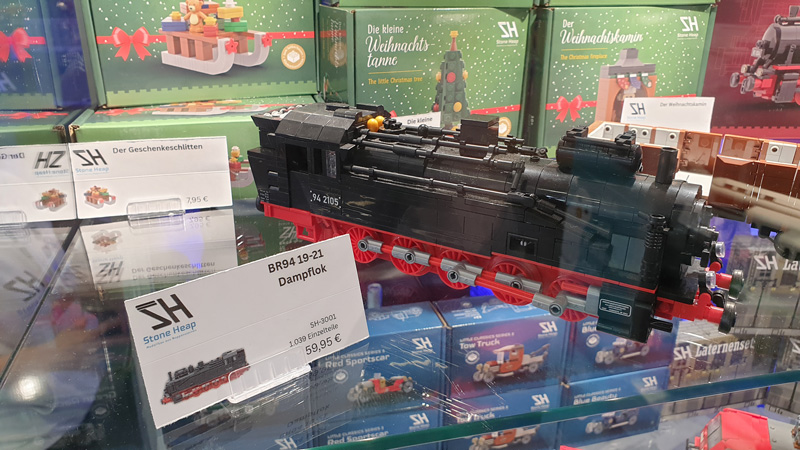 Stone Heap Nürnberger Spielwarenmesse 2026 SH-3001 Dampflok