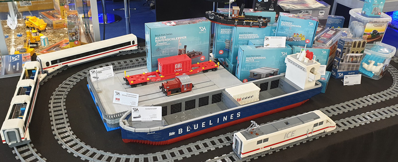 Stone Heap Nürnberger Spielwarenmesse 2026 Brick Port Containerschiff