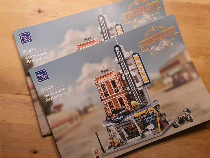 Pantasy Motorcycle Restaurant 85024 Aufbau Bauanleitung