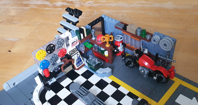 Pantasy Motorcycle Restaurant 85024 gebaut erstes Stockwerk