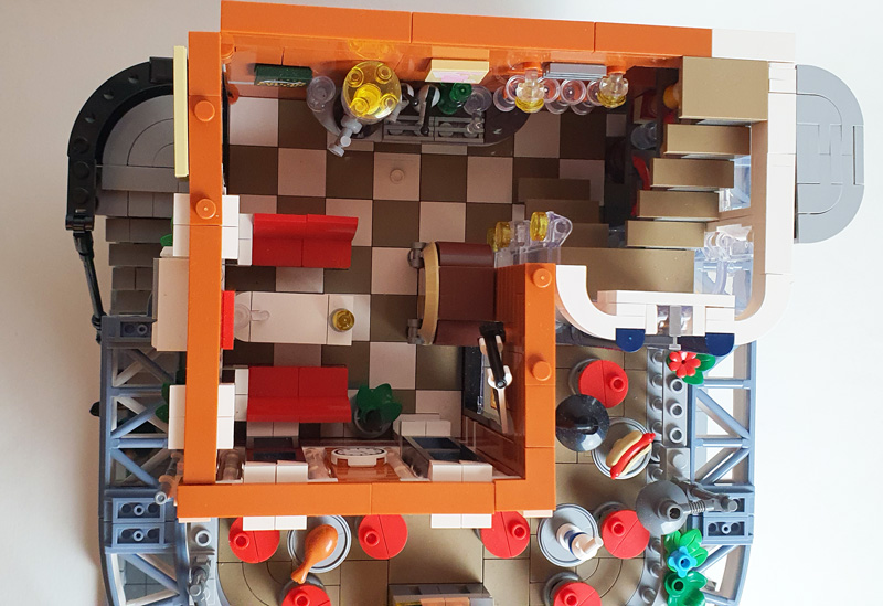 Pantasy Motorcycle Restaurant 85024 gebaut zweites Stockwerk