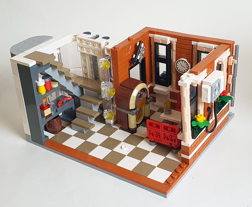 Pantasy Motorcycle Restaurant 85024 gebaut zweites Stockwerk