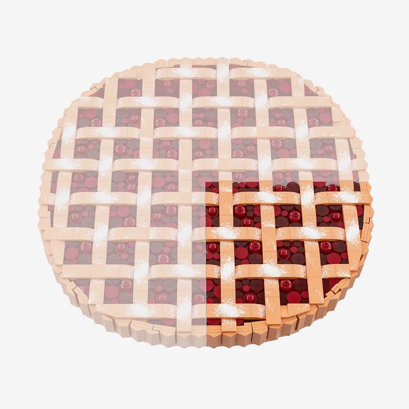 BlueBrixx Die Drei Fragezeichen Mathildas Kirschkuchen 108509