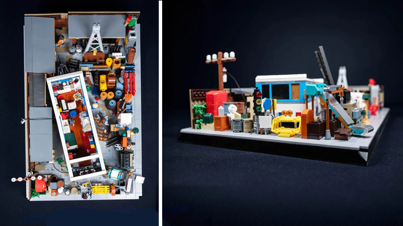 BlueBrixx Die Drei Fragezeichen Schrottplatz 108497