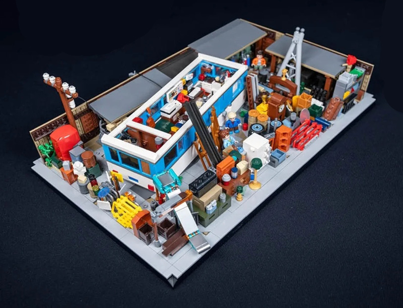 BlueBrixx Die Drei Fragezeichen Schrottplatz 108497