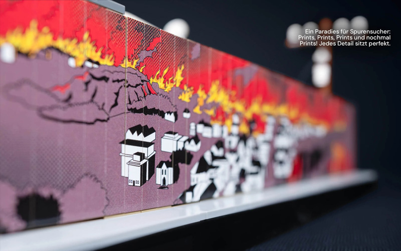 BlueBrixx Die Drei Fragezeichen Schrottplatz 108497 Prints