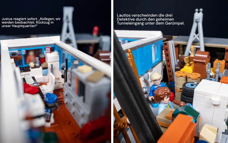 BlueBrixx Die Drei Fragezeichen Schrottplatz 108497