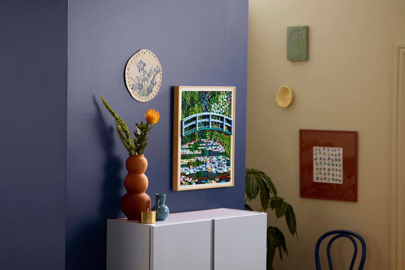 LEGO Claude Monet – Brücke über einen Seerosenteich 31220 Lifestyle