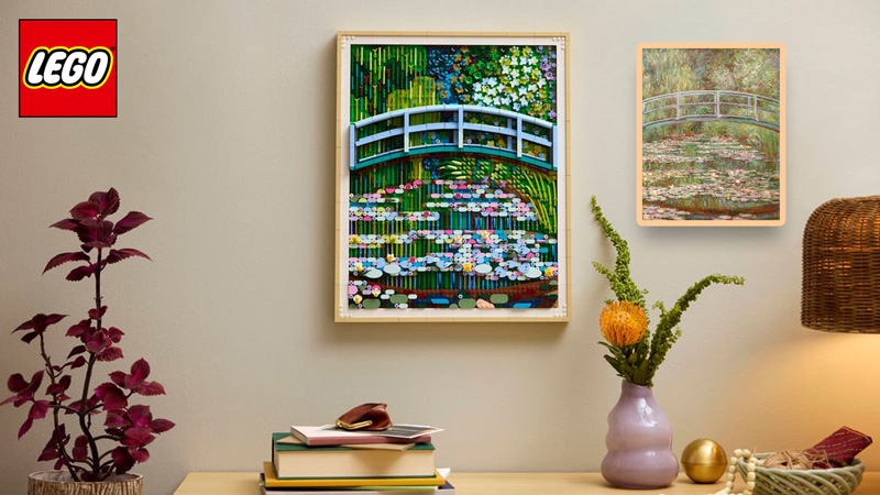 LEGO Claude Monet – Brücke über einen Seerosenteich 31220 Titel