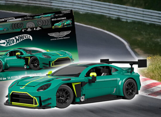 Mattel Brick Shop Hot Wheels ’24 Aston Martin Vantage GT3 offiziell angekündigt