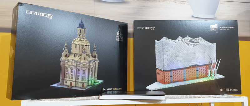 Brixies Dresdner Frauenkirche und Hamburger Elphi