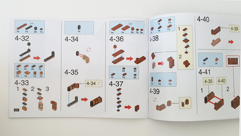 BlueBrixx Burg Blaustein – Bergfried und Vorburg Aufbau