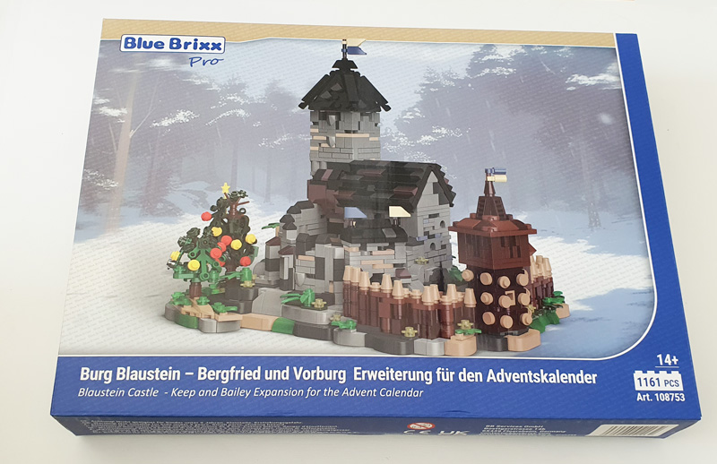BlueBrixx Burg Blaustein – Bergfried und Vorburg Box