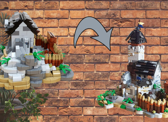 BlueBrixx Burg Blaustein Bergfried und Vorburg - Erweiterung des Adventskalenders: Review BlueBrixx Burg Blaustein Bergfried und Vorburg - Erweiterung des Adventskalenders: Review