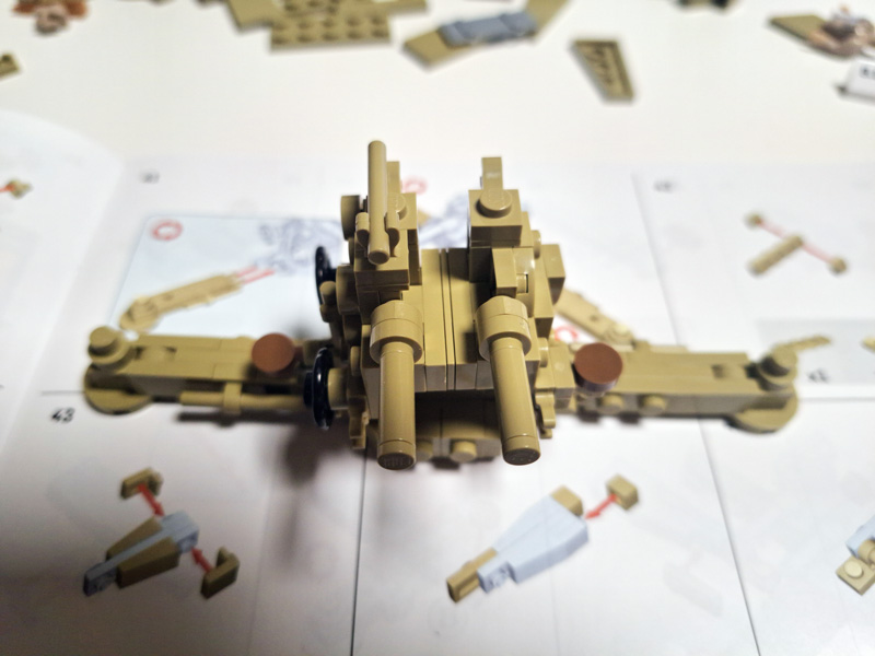 COBI 8.8cm Flak 18 3141 Aufbau