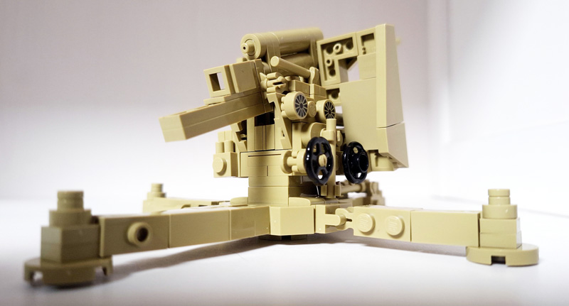 COBI 8.8cm Flak 18 3141 gebaut