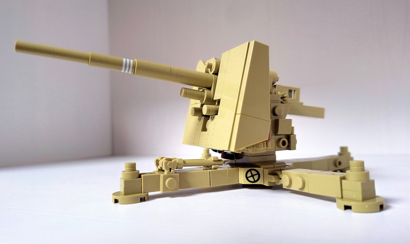 COBI 8.8cm Flak 18 3141 gebaut