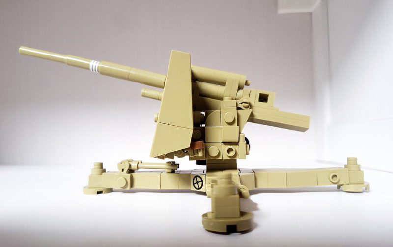 COBI 8.8cm Flak 18 3141 gebaut