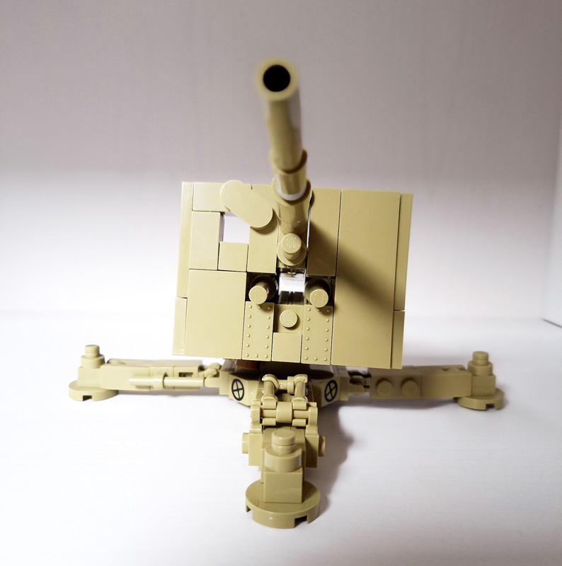 COBI 8.8cm Flak 18 3141 gebaut