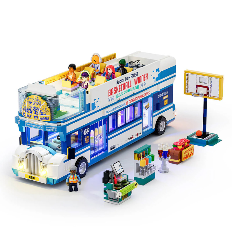 Lumibricks 19010 Streetball Tour Bus