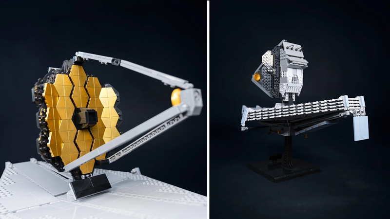 BlueBrixx 109044 James-Webb-Weltraumteleskop