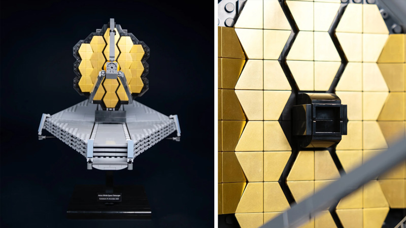 BlueBrixx 109044 James-Webb-Weltraumteleskop