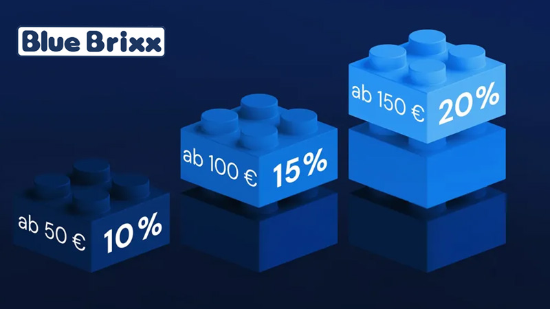 BlueBrixx Rabattaktion Titel