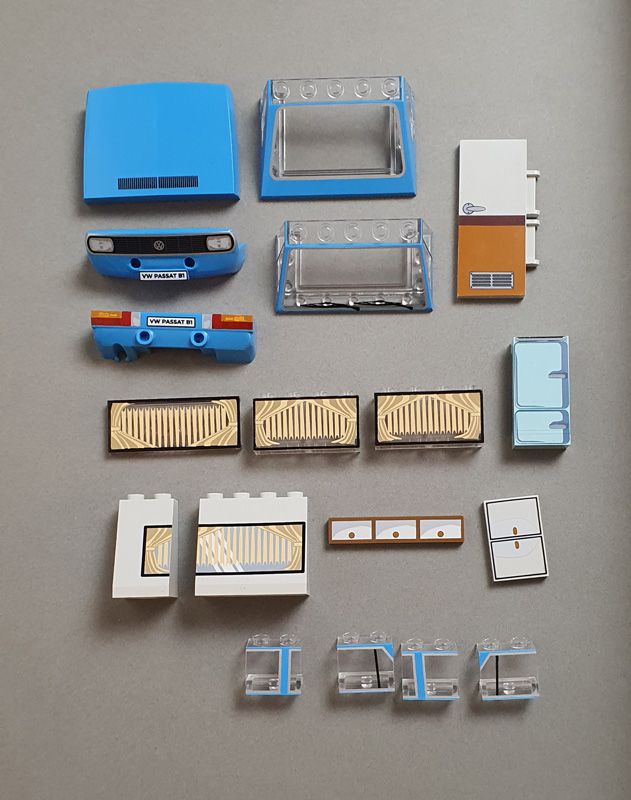 COBI Volkswagen Passat B1 & Caravan 24643 Aufbau