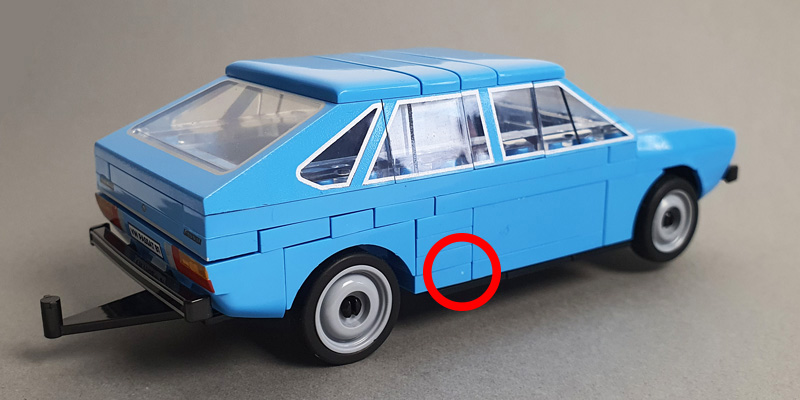 COBI Volkswagen Passat B1 & Caravan 24643 gebaut Auto Angusspunkt