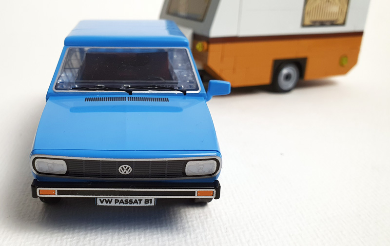 COBI Volkswagen Passat B1 & Caravan 24643 gebaut Auto und Anhänger