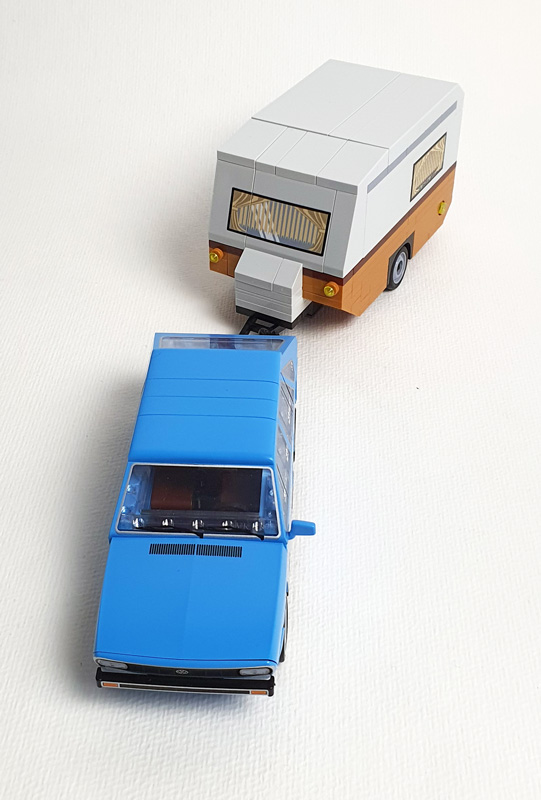 COBI Volkswagen Passat B1 & Caravan 24643 gebaut Auto und Anhänger