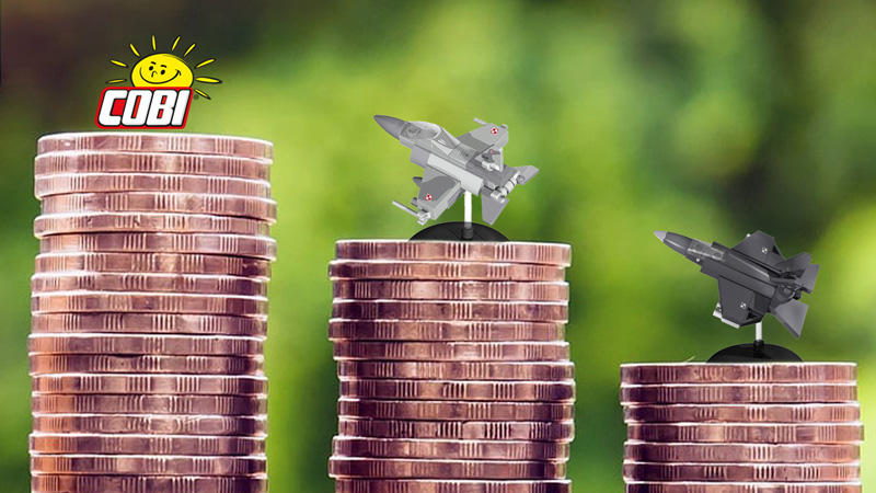 COBI Mikroflugzeuge Preis gesenkt Titel