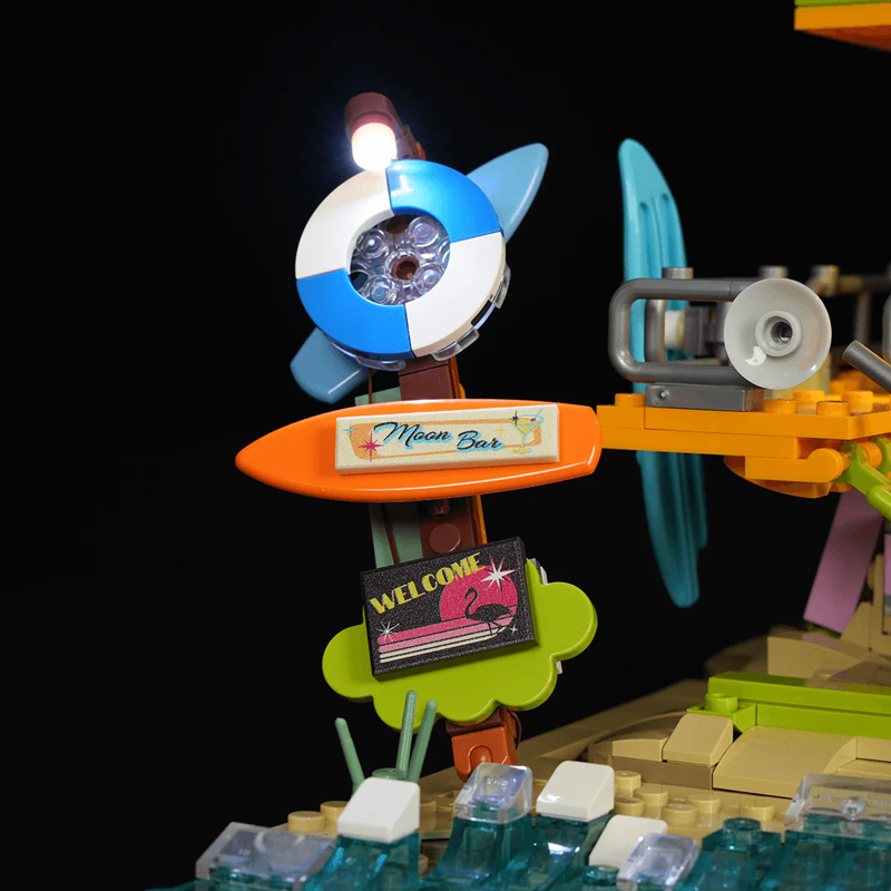 Lumibricks 18008 Beach Lifeguard Tower Strandrettungsturm Set beleuchtet