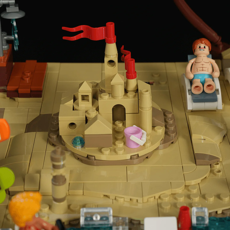 Lumibricks 18008 Beach Lifeguard Tower Strandrettungsturm Set beleuchtet