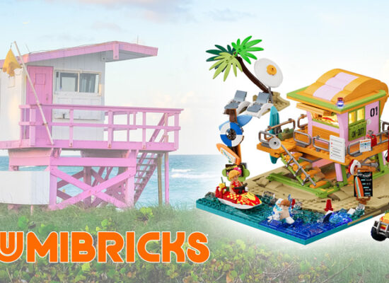 Sommer, Strand und Meer mit Lumibricks: 18008 Beach Lifeguard Tower nun erhältlich