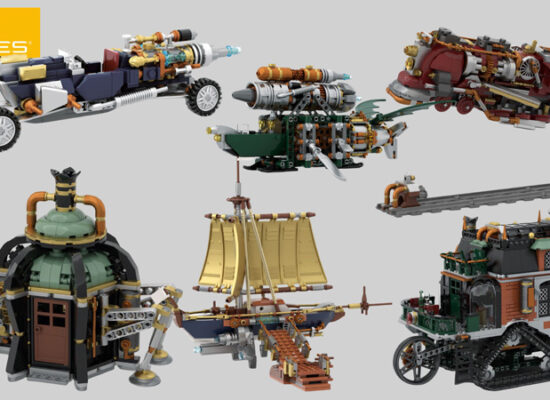 Ab April 2026 neu bei BRIXIES Plus: Steampunk-Serie Ab April 2026 neu bei BRIXIES Plus: Steampunk-Serie