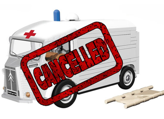 COBI Citroën Type H Ambulance (24629) erscheint nicht COBI Citroën Type H Ambulance (24629) erscheint nicht