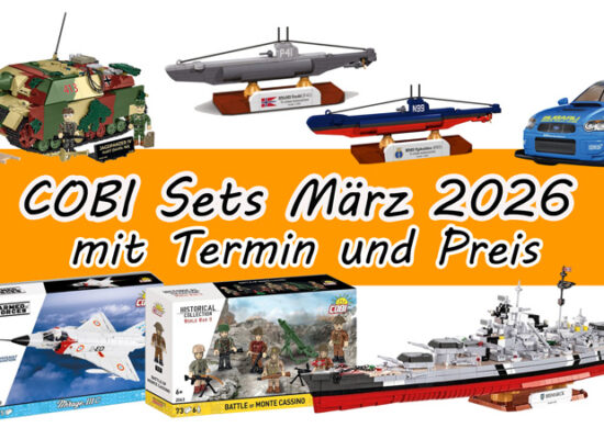 Neue Sets von COBI im März 2026 Neue Sets von COBI im März 2026