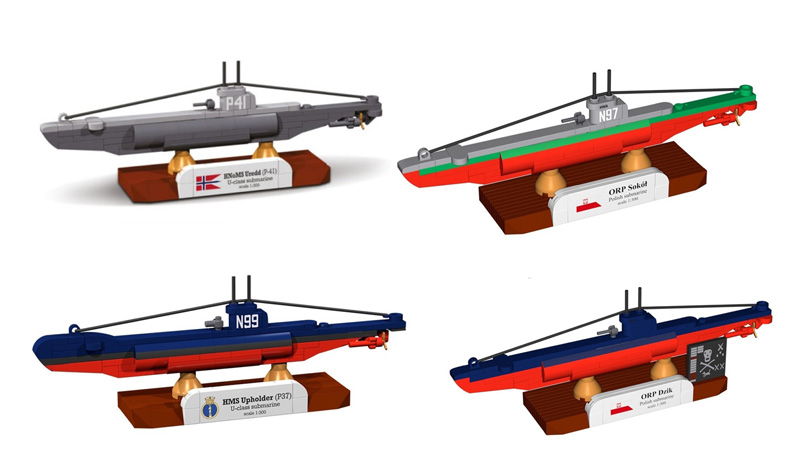 COBI U-Boote 2026 Collage