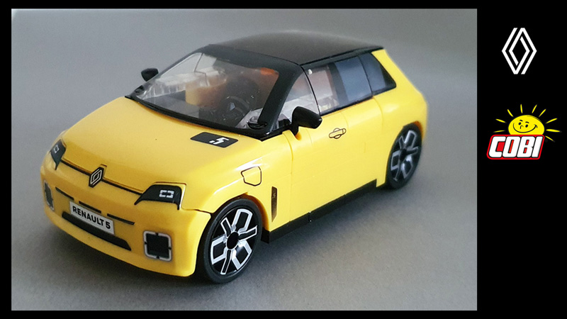 COBI Renault 5 E-Tech 24673 Titel