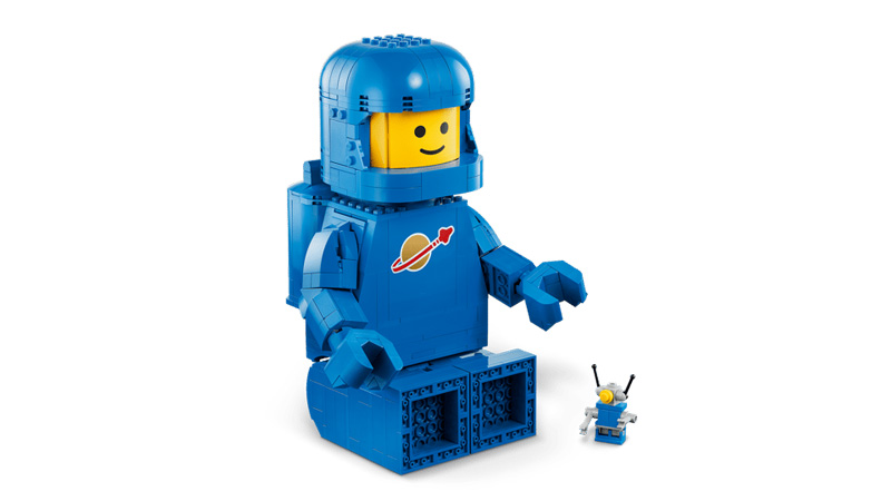LEGO blauer Astronaut Minifigur 40921