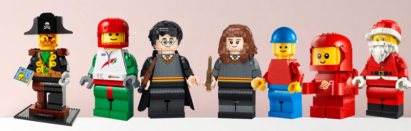 LEGO Große Minifiguren Collage