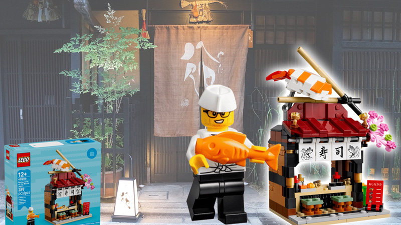 LEGO Restaurants der Welt Japan 40906 Kaufbeigabe Titel