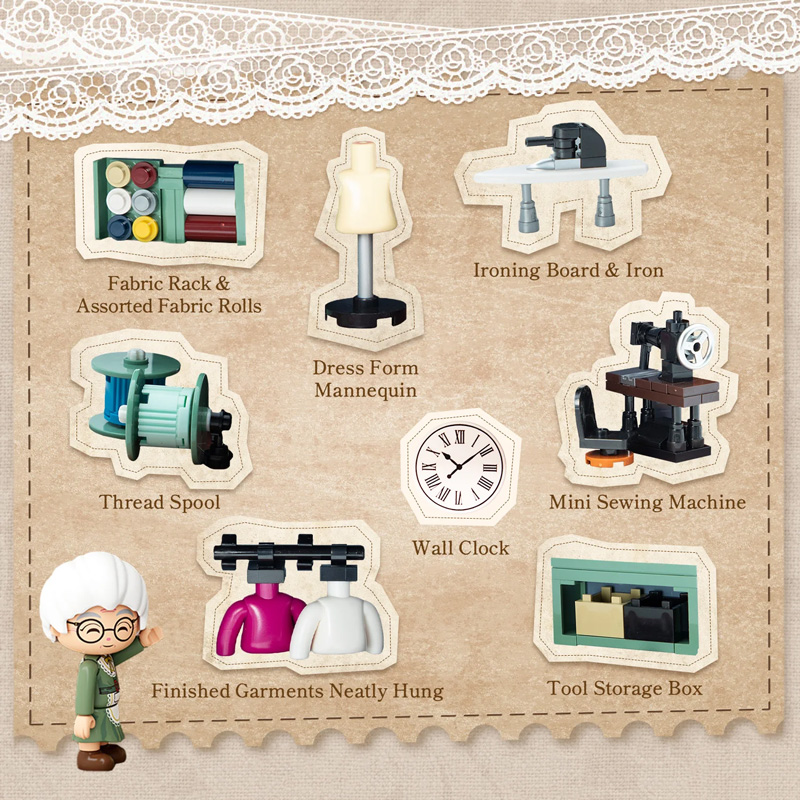 Pantasy Handkurbel-Nähmaschine 85028