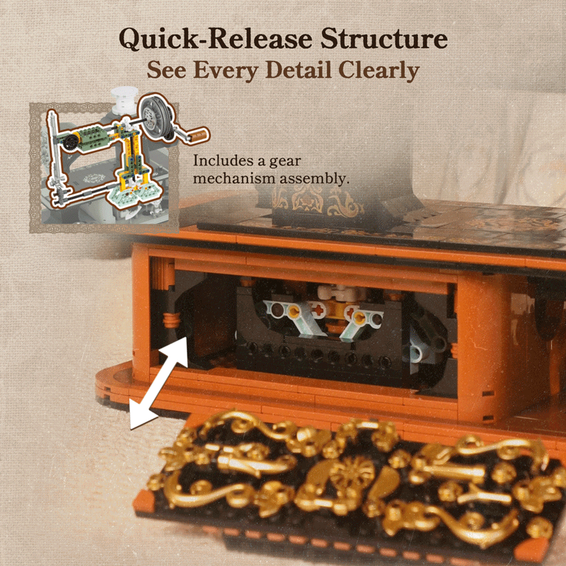 Pantasy Handkurbel-Nähmaschine 85028 Funktion