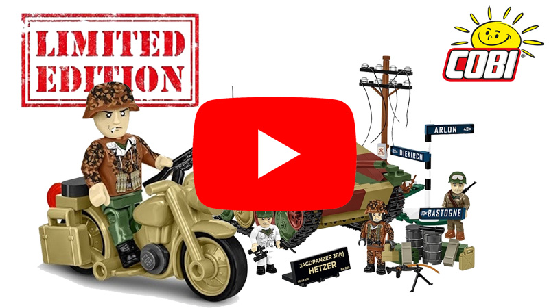 COBI 2669 Jagdpanzer 38(t) Hetzer Limited Edition Video